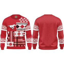 Calgary Stampeders Let It Snow Sweater Thumbnail