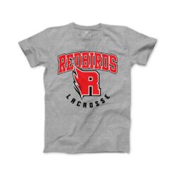 Newmarket Redbirds Adult Classic T-shirt - Grey Thumbnail