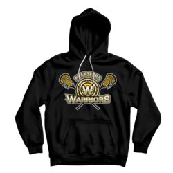 Brantford Warriors Adult Black Classic Hoodie Thumbnail