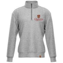 Queen's University Fleece 1/4 Zip (Grey) Thumbnail