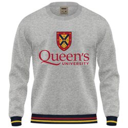 Queen's University Fleece Pepper Crewneck Thumbnail