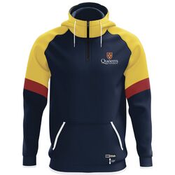 Queen's University Raglan Block Zip Thumbnail