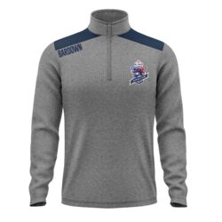 King Rebellion Two Tone Training Quarter Zip Youth Thumbnail