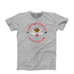 James Bay Athletic Association Youth Face-off-Tshirt Grey Thumbnail