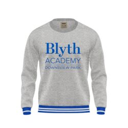 Blyth Academy Downsview Park Cuff Colored Crewneck Youth Thumbnail