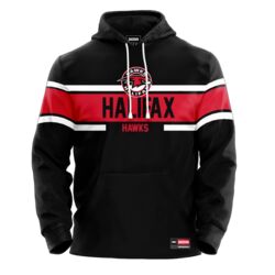 Halifax Hawks Stripe Show Hoodie Thumbnail