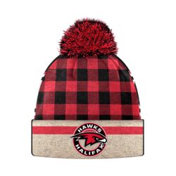 Halifax Hawks Plaid Is Red Toque Thumbnail