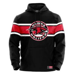Halifax Hawks Stripe Show Hoodie Thumbnail