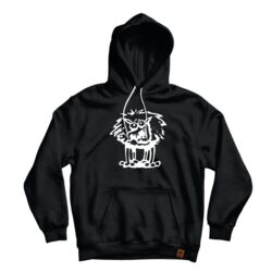Manitoba Rugby Adult Crazy Wombat Hoodie Black Thumbnail