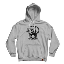 Manitoba Rugby Adult Crazy Wombat Hoodie Grey Thumbnail