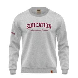 Uottawa Classic Crewneck Grey English Thumbnail