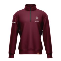 Uottawa Classic 1/4 Zip Maroon English Thumbnail