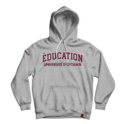 Uottawa Classic Hoodie Grey French  Thumbnail