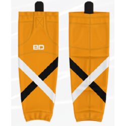 Kempenfeldt Bay Raiders Sublimated Hockey Socks Gold Thumbnail