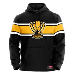 Manitoba Rugby Stripe Show Hoodie Adult  Thumbnail