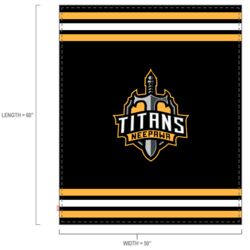 Neepawa Titans Fleece blanket Thumbnail