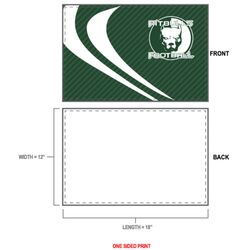 Pitbulls Football Sublimated Rally Towel Thumbnail