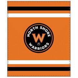 North Shore Warrior Sublimated Sherpa Blanket Thumbnail