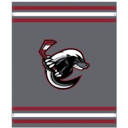 Ice Badgers Sherpa Blanket Thumbnail