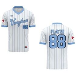 Vikings Sublimated V-Neck Baseball Jersey Thumbnail