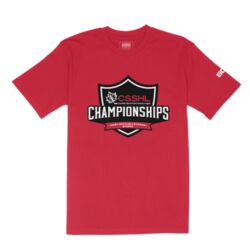 CSSHL Classic Gameday Adult Red T-Shirt Thumbnail