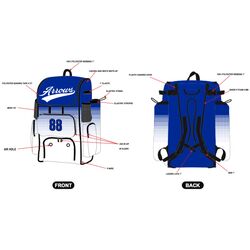 Arrows Baseball Bag Thumbnail