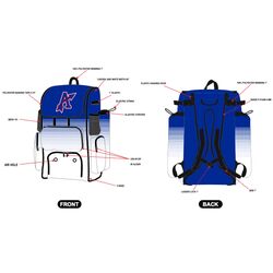 Arrows Baseball Bag (A Logo) Thumbnail