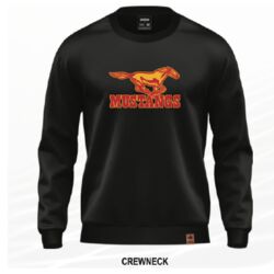 Williams Lake Mustangs Retro Crewneck Thumbnail