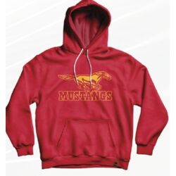 Williams Lake Mustangs Classic Retro Hoodie Thumbnail