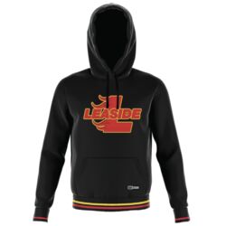 Leaside Flames Cuff Colored Hoodie - Youth Thumbnail