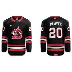 Cambridge Hawks Cut and Sew Jersey - Adult Thumbnail