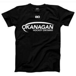 Okanagan Hockey Ontario T-Shirt Black - Adult Thumbnail