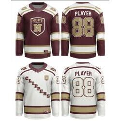Newburyport Clippers Sublimated Reversible Hockey Jersey Thumbnail