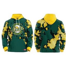 Aspen Leaf’s Junior Hockey Sublimated Hoodie - Youth  Thumbnail