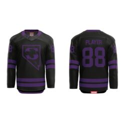 Las Vegas Storm Cut & Sew Hockey Jersey - Youth Thumbnail