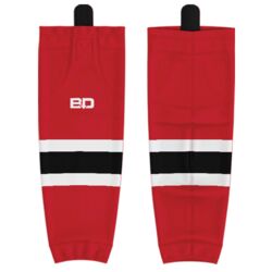 Stouffville Clippers Cut & Sew Socks Red - Adult Thumbnail