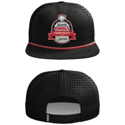 OMHA Championship 2026 Performance Flat Brim Hat Thumbnail