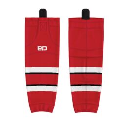 Red Deer Minor Sublimated Hockey Socks Red - Youth Thumbnail
