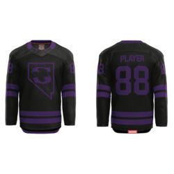 Las Vegas Storm Cut & Sew Hockey Jersey - Youth Thumbnail