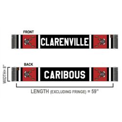 Clarenville Caribous  Classic 3.0 Scarf  Thumbnail