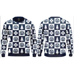 North Shore Whitecaps Sublimated Ugly Christmas Sweater - Adult Thumbnail
