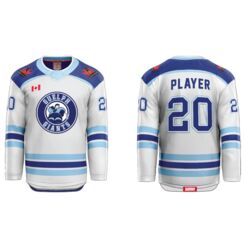 Guelph Giants Sublimated Hockey Jersey White - Youth Thumbnail