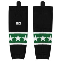 Newcastle Stars Black Hybrid Hockey Socks - Adult Thumbnail
