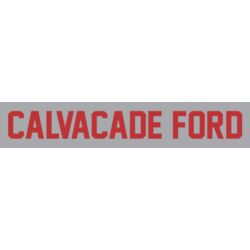 Calvacade Ford Sponsor Bar Thumbnail