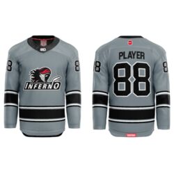 Jr. Inferno-GHC-Sublimated Hockey Jersey with Scoop - H5-Silver - Adult Thumbnail