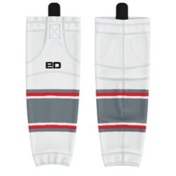 Jr. Inferno-GHC-Sublimated Hockey Socks - A4-White - Youth Thumbnail