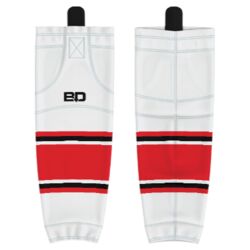 Jr. Inferno-GHC-Sublimated Hockey Socks - A1-White - Youth Thumbnail