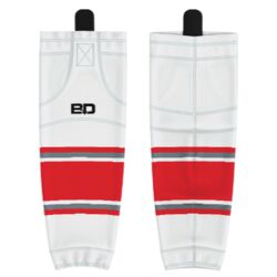 Jr. Inferno-GHC-Sublimated Hockey Socks - A6-White - Youth Thumbnail