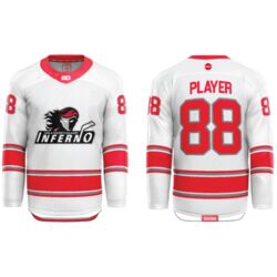 Jr. Inferno-GHC-Sublimated Hockey Jersey with Scoop - A6-White - Adult Thumbnail
