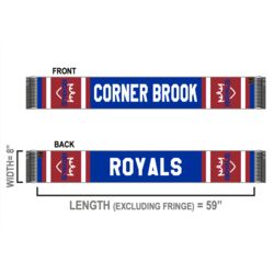Corner Brook Royals Classic 4.0 Scarf Thumbnail